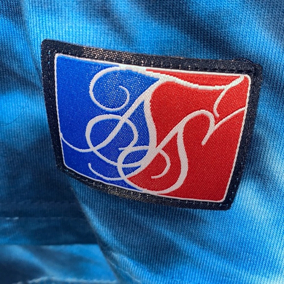 Blue Space Jam X SikSilk Graphic Tie Dye T-shirt - Picture 2 of 5